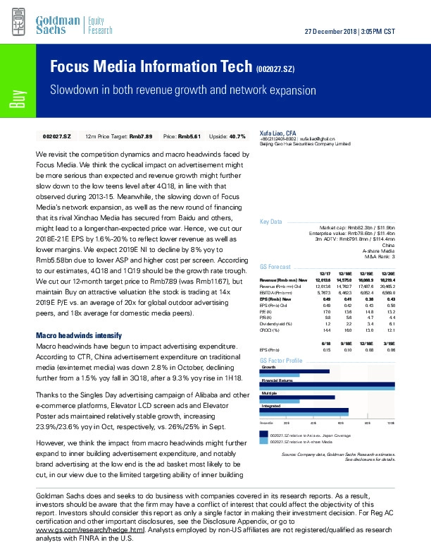 Slowdown in both revenue growth and network expansion