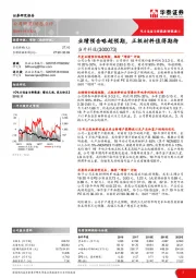 业绩预告略超预期,正极材料值得期待