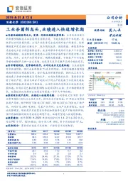 工业杀菌剂龙头，业绩进入快速增长期