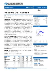 业绩符合预期，产能、品类持续扩张