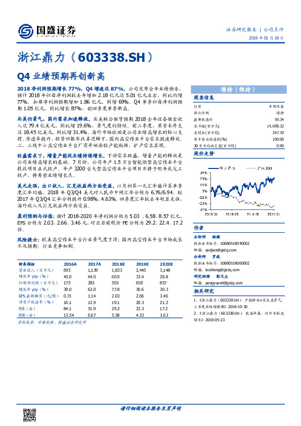 Q4业绩预期再创新高