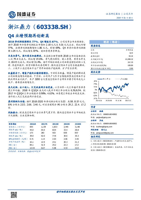 Q4业绩预期再创新高