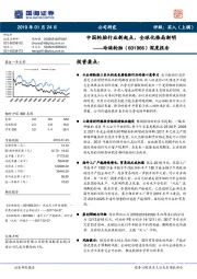 深度报告：中国轮胎行业新起点，全球化格局渐明