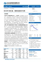 传化网日趋完善，期待流量逐步变现