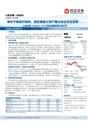 2018年度业绩预增公告点评：营收平稳盈利强劲，股权激励与资产整合保证长远发展