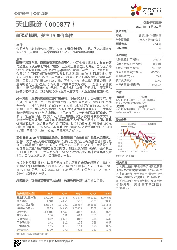 超预期靓丽，关注19量价弹性