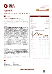 2018业绩不达预期，期待2019拐点向上