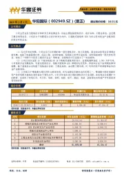 新股询价报告：华阳国际（更正）