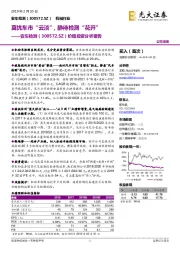 价值投资分析报告：莫忧车市“云淡”，静待检测“花开”