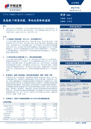2019年1月销售点评：高基数下销售放缓，拿地态度略趋谨慎