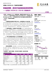 2019年1月销量点评：销量超预期，静待补贴退坡新能源持续领航