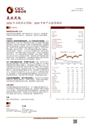 2018年业绩符合预期，2019年新产品值得期待