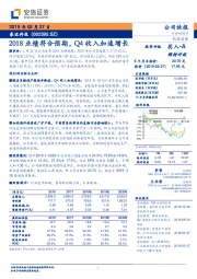 2018业绩符合预期，Q4收入加速增长