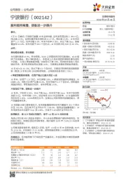 盈利维持高增,拨备进一步提升