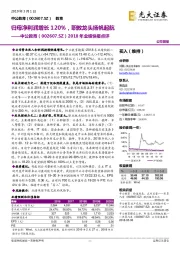 2018年业绩快报点评：归母净利润增长120%，职教龙头扬帆起航