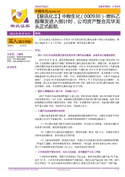 【联讯化工】中粮生化:燃料乙醇爆发进入倒计时,公司 资产整合完毕龙头正式起航
