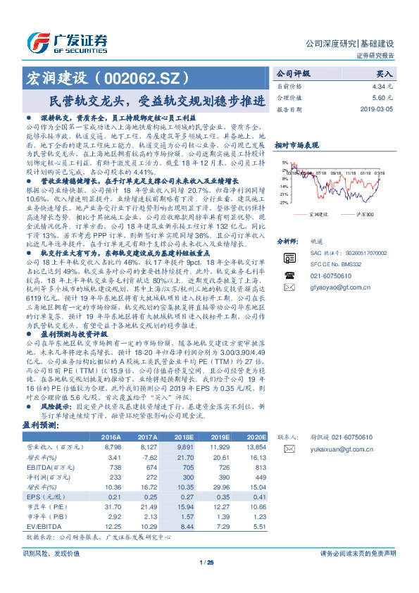 民营轨交龙头，受益轨交规划稳步推进