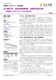2018年年报点评:Q4业绩下滑,女装业务延续好转,业务多元增长点多
