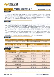 新股询价报告:三美股份