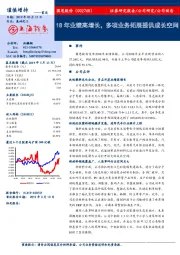 18年业绩高增长，多项业务拓展提供成长空间