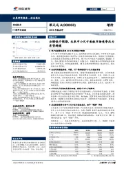 2018年报点评：业绩低于预期，未来中小尺寸面板市场竞争压力有望趋缓