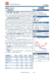 近期情况点评