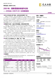 动态跟踪报告：2019年：聚焦管理效率提升红利