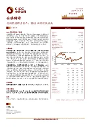 利润扰动因素犹存，2019业绩前低后高