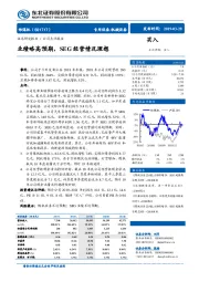 业绩略高预期,SEG经营情况理想