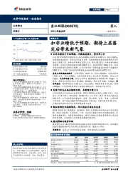 2018年报点评：扣非业绩低于预期，期待上层落定后带来新气象