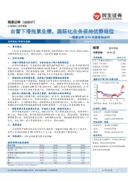 海通证券2018年度报告点评：自营下滑拖累业绩，国际化业务保持优势地位