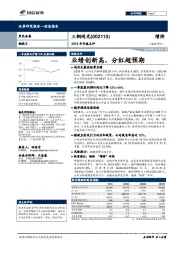 2018年年报点评：业绩创新高，分红超预期