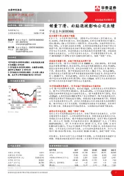 销量下滑、补贴退坡影响公司业绩