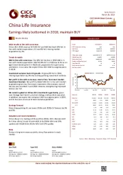 Earnings likely bottomed in 2018; maintain BUY