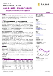 2018年年报点评：Q4业绩大幅回升，加速农化产业链布局