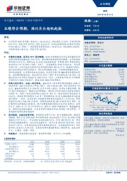 2018年报点评：业绩符合预期，炼化巨头扬帆起航