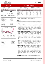 收购兴澄特钢，打造国内特钢龙头企业