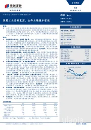 2018年报点评：医药工业开始复苏，全年业绩稳中有进