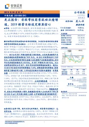 更正报告：非经常性因素扰动业绩增速，2019经营目标设定彰显信心阿