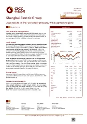2018 results in line; GM under pressure, wind segment to grow