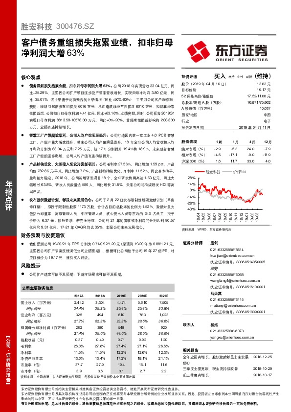 客户债务重组损失拖累业绩，扣非归母净利润大增63%