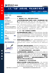 深度报告:三大“飞轮”共驱业绩,研发创新引领未来