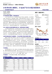 年报点评:扣非净利润大幅增长,IT基础产品及云服务进展顺利