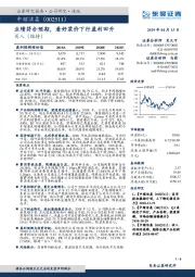 业绩符合预期，看好浆价下行盈利回升