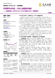 2018年报&2019一季报点评：多品牌齐头并进，19Q1业绩增长提速