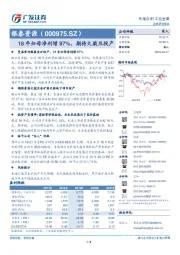 18年归母净利增97%，期待大柴旦投产