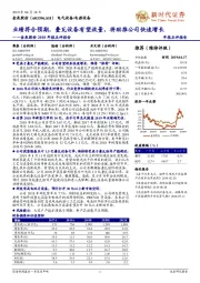 金辰股份2018年报点评报告:业绩符合预期,叠瓦设备有望放量,将助推公司快速增长