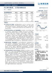 内生增长靓丽，大家居持续迈进