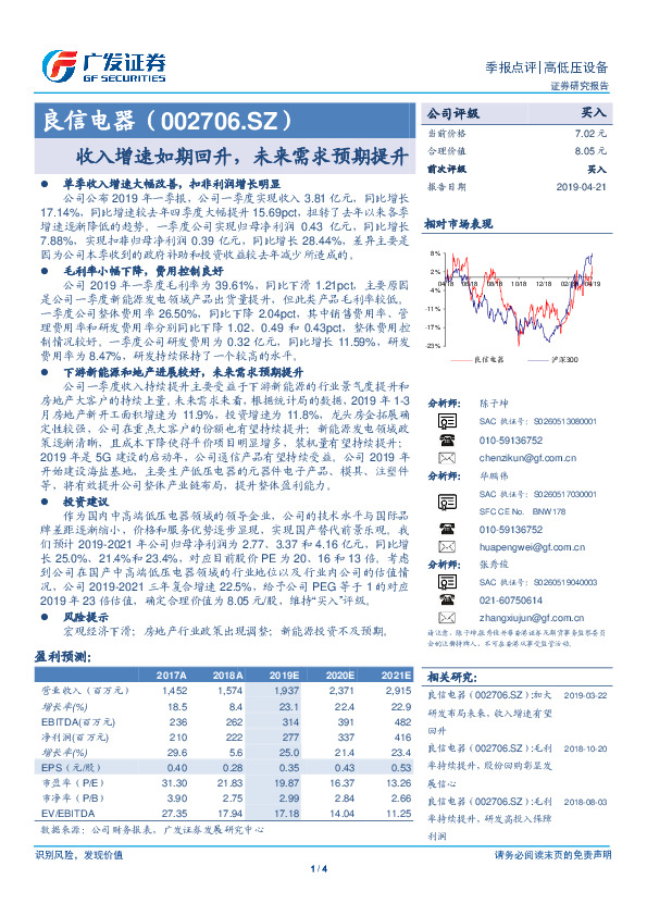 收入增速如期回升，未来需求预期提升
