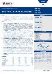 2018年报点评：营收符合预期，多品类拓展助龙头地位稳固